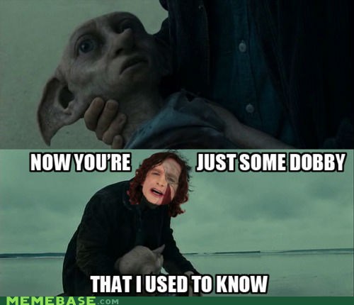 Dobby gets a musical sendoff.